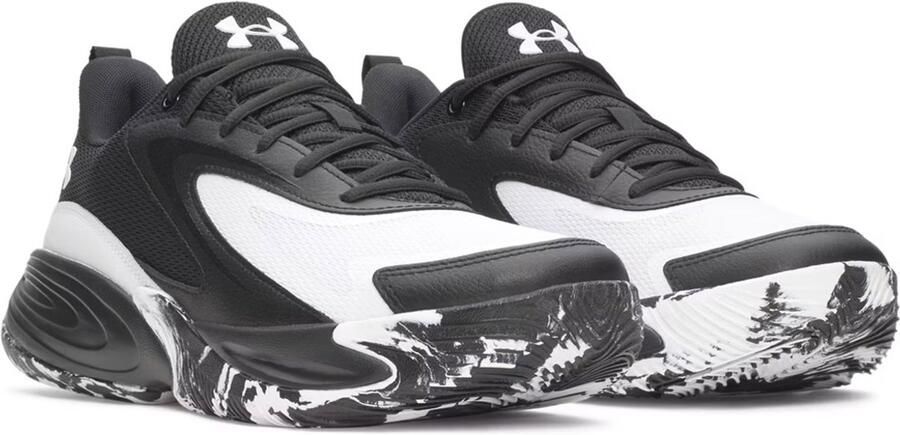 Under Armour Unisex Lockdown 8 Basketbalschoenen Sneaker 6009400 001 Zwart