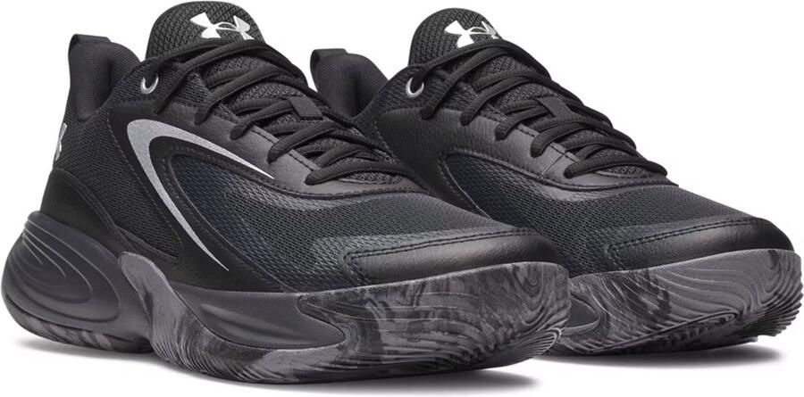 Under Armour Unisex Lockdown 8 Basketbalschoenen Sneaker 6009400 002 zwart