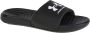 Under Armour W Ansa Fixed Slides 3023772 004 Vrouwen Zwart Slippers - Thumbnail 1