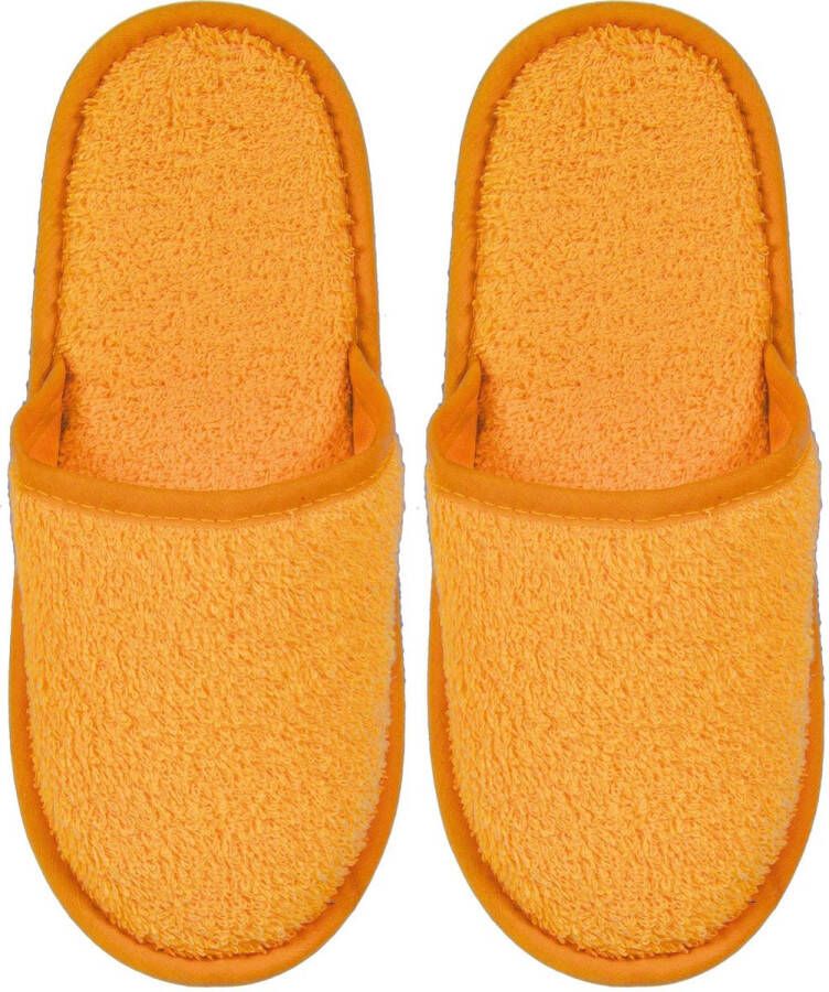 Uni pure royal Badslippers Badstof Uni Pure met Zool Goud Geel 1 Paar