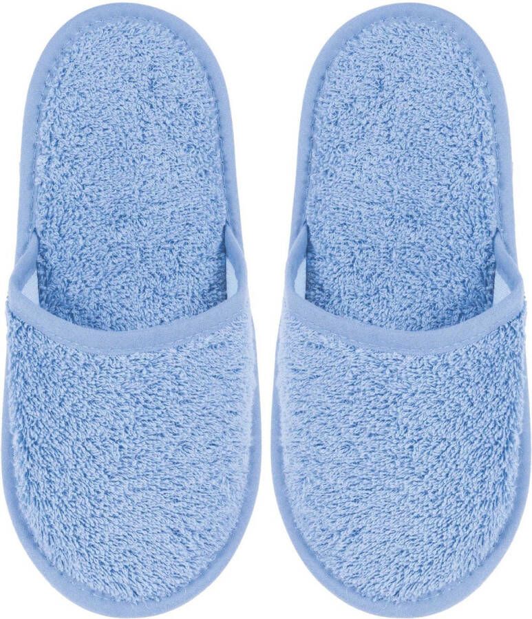 Uni pure royal Badslippers Badstof Uni Pure met Zool Lila Mar 1 Paar