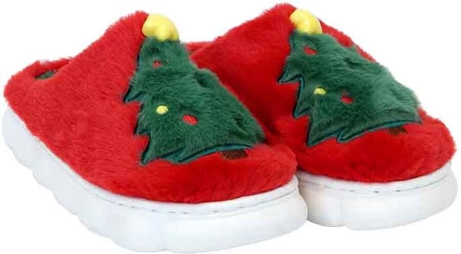 Unique Living Sloffen Xmas tree Red