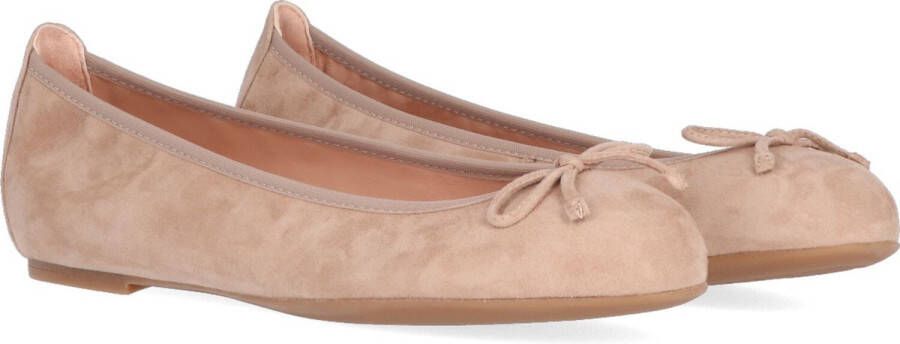 Unisa Beige Ballerina Acor met Vrouwelijke Details