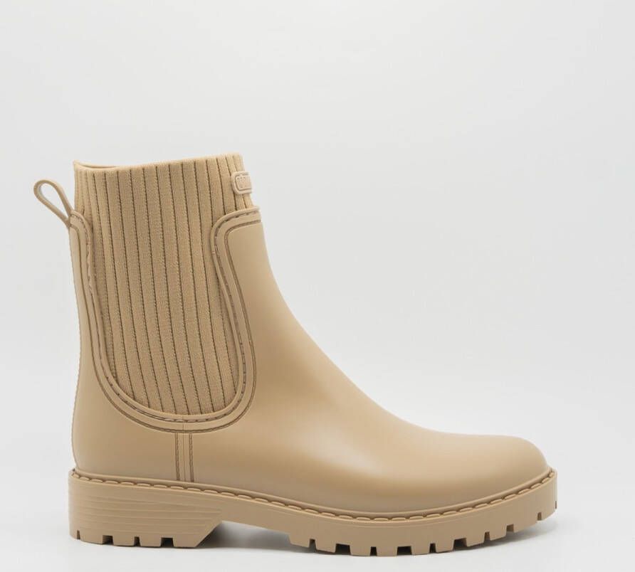 Unisa Stijlvolle Chelsea-laarzen Beige Dames