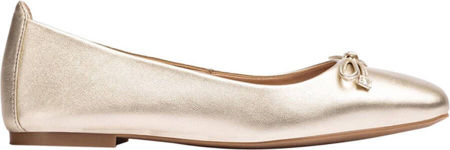 UNISA Ballerina Dames Basmi Maat: 37 Materiaal: Leer Kleur: Goud - Foto 4