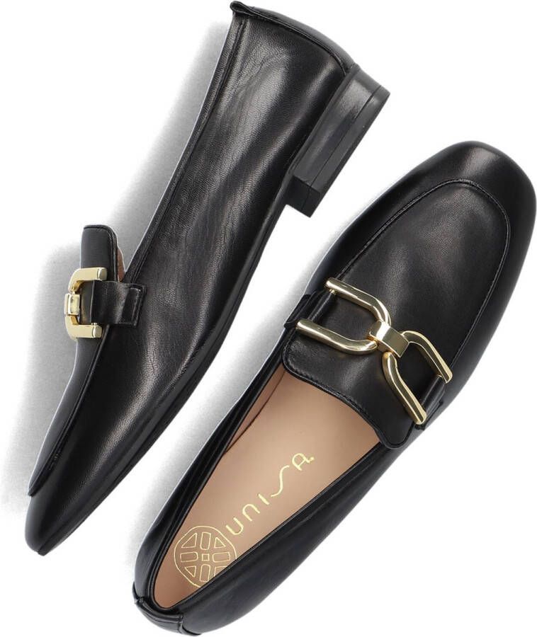 UNISA Loafers Dames Baxter Maat: 39 Materiaal: Leer Kleur: Zwart - Foto 2