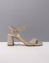 Unisa Bekijk hier de Moraty EV PLATINO van by SHUZ sandalen dames EV PLATINO Textiel - Thumbnail 9