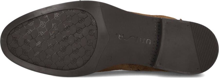 Unisa Belfin Enkellaarsjes Enkelboots met rits Dames Taupe