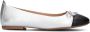 Unisa Belle Ballerina's Ballarina Schoenen Instappers Dames Zilver - Thumbnail 2