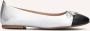 Unisa Belle Ballerina's Ballarina Schoenen Instappers Dames Zilver - Thumbnail 2