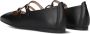 UNISA Ballerina Dames Berley Maat: 40 Materiaal: Leer Kleur: Zwart - Thumbnail 2