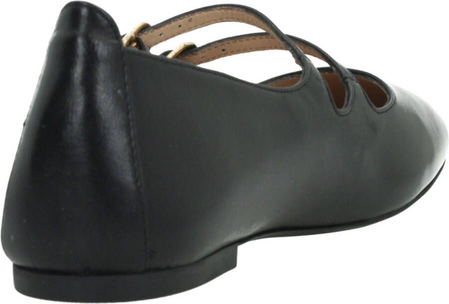 Unisa Berley Ballerina's Dames Zwart