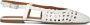 Unisa Witte Slingback Schoenen voor Dames White Dames - Thumbnail 2