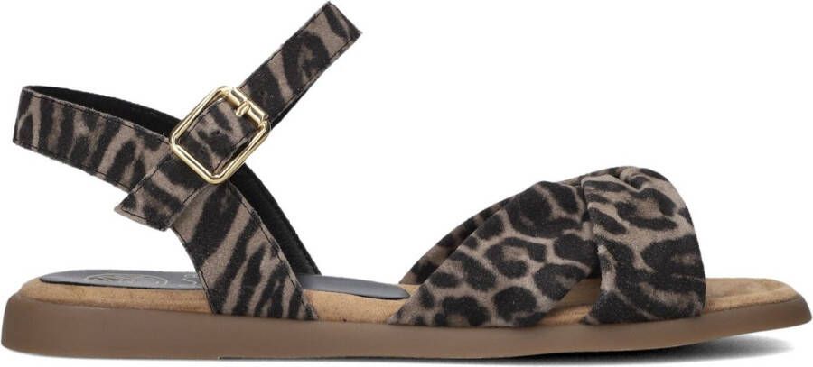 Unisa Cambel Sandalen Dames Bruin