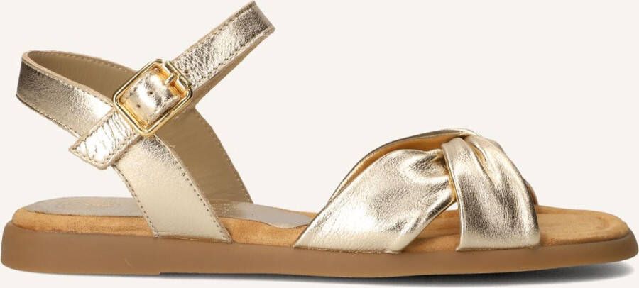 UNISA Dames Cambel Maat: 42 Materiaal: Leer Kleur: Goud - Foto 2