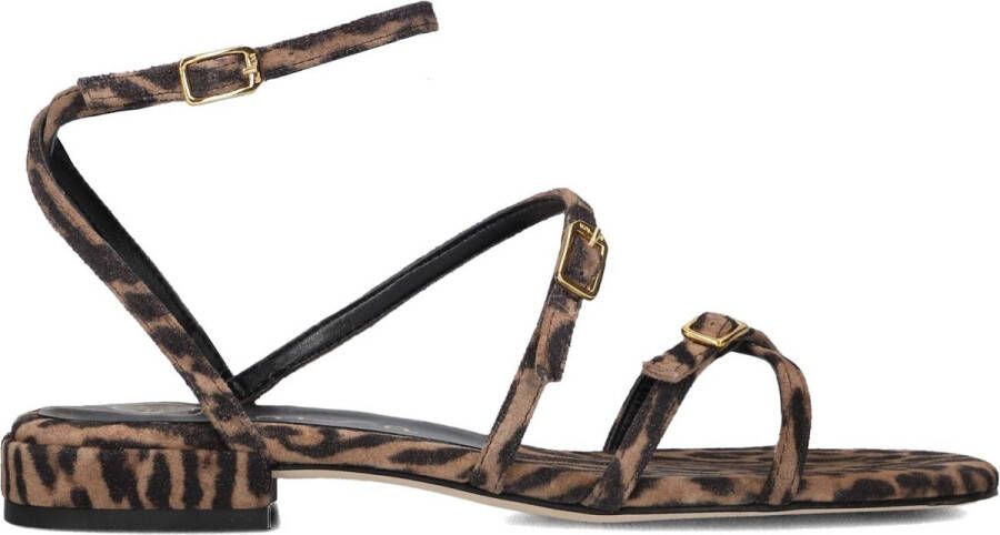 Unisa Chisun Sandalen Dames Bruin