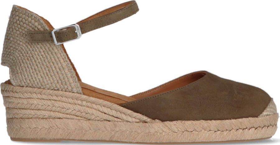 Unisa Cisca Espadrilles Dames Groen