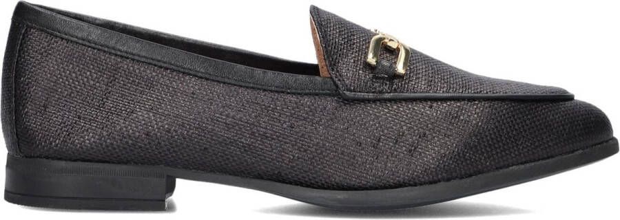 Unisa Dalcy Loafers Instappers Dames Zwart