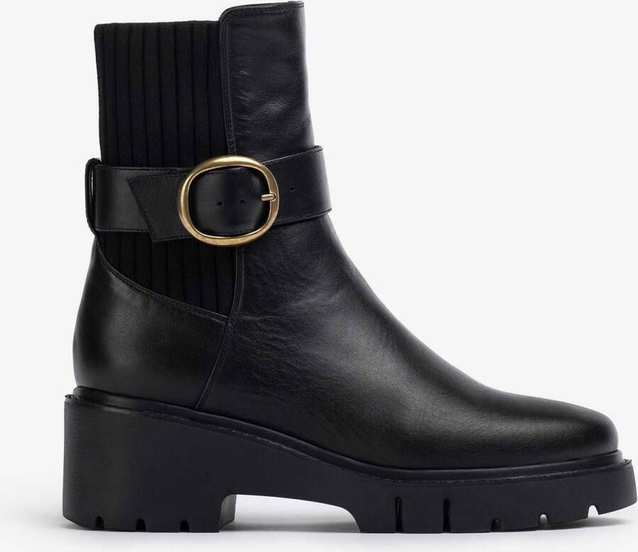Unisa Jite chelsea boot van leer met gesp detail - Foto 1