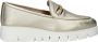 Unisa Famo Loafers Instappers Dames Goud - Thumbnail 2