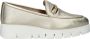 Unisa Famo Loafers Instappers Dames Goud - Thumbnail 1
