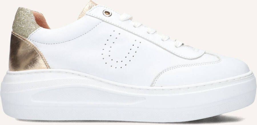 UNISA Lage Sneakers Dames Fraile Maat: 35 Materiaal: Leer Kleur: Wit