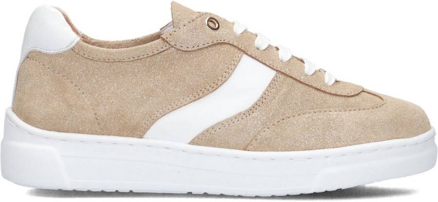 UNISA Lage Sneakers Dames Futiel Maat: 36 Materiaal: Suède Kleur: Goud