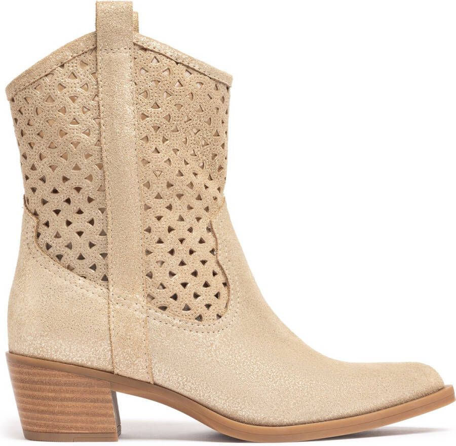 Unisa GALATEA_BM DAMES Bootschoenen PLATINO
