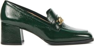 Unisa Instappers Dames Instapschoenen Damesschoenen Leer Megan Groen