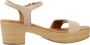 Unisa High Heel Sandals Beige Dames - Thumbnail 1
