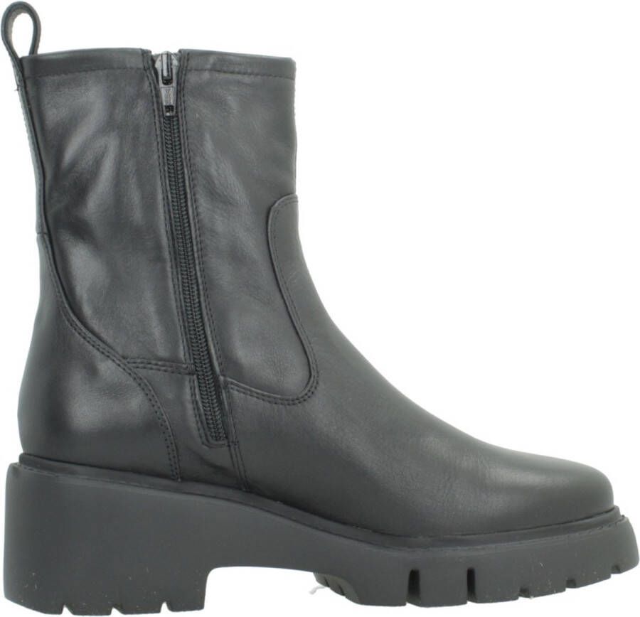 UNISA Enkelboots Dames Jofo Maat: 38 Materiaal: Leer Kleur: Zwart - Foto 2