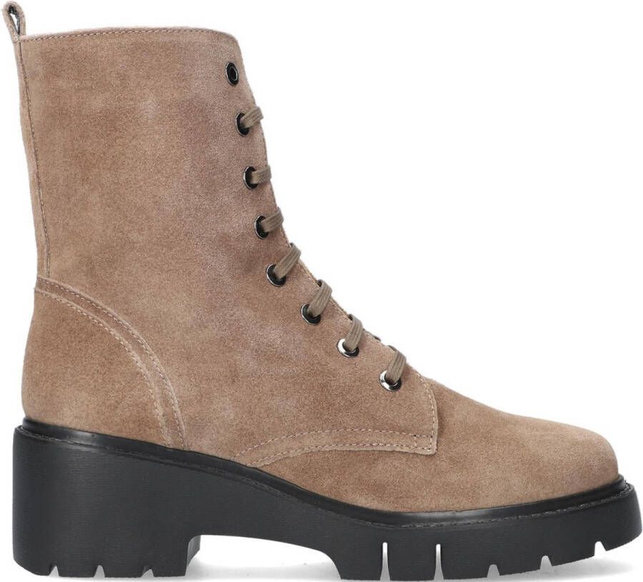 UNISA Veterboots Dames Jriso Maat: 40 Materiaal: Suède Kleur: Taupe - Foto 3