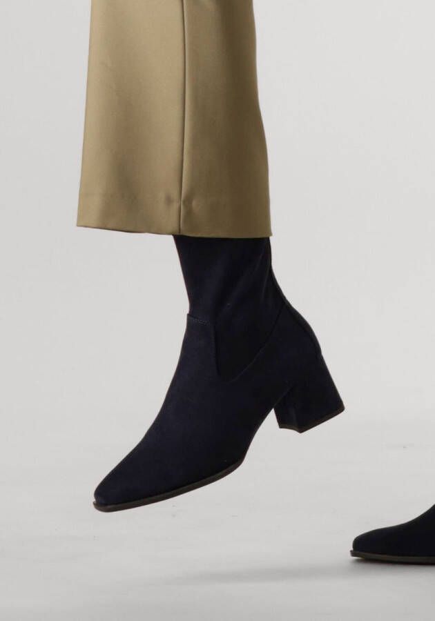 Unisa Langley Enkellaarsjes Enkelboots met rits Dames Blauw
