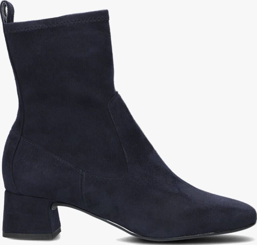 Unisa Langley Enkellaarsjes Enkelboots met rits Dames Blauw