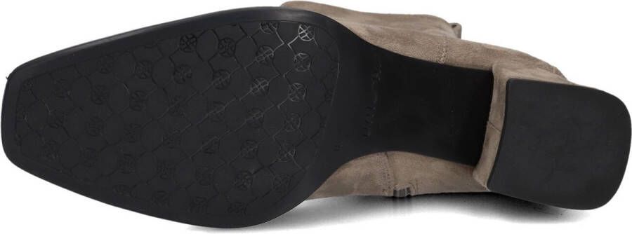 Unisa Langley Enkellaarsjes Enkelboots met rits Dames Taupe