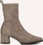 UNISA Enkellaarsjes Dames Langley Maat: 37 Materiaal: Suède Kleur: Taupe - Thumbnail 2