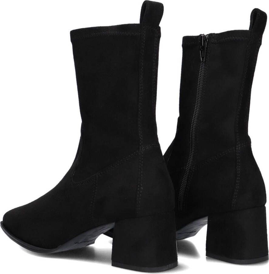 Unisa Langley Enkellaarsjes Enkelboots met rits Dames Zwart