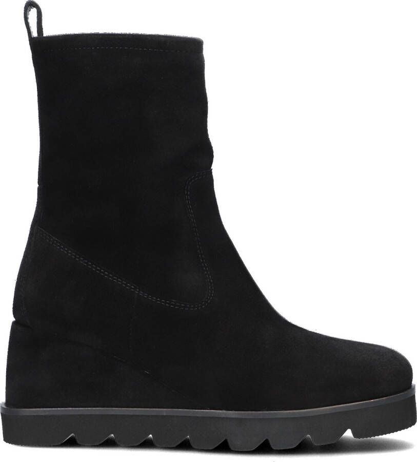 UNISA Enkellaarsjes Dames Leticia Maat: 41 Materiaal: Suède Kleur: Zwart - Foto 3