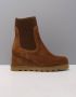 Unisa leysa laarzen dames bruin bs tanger suede - Thumbnail 1