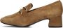 Unisa Losie Loafers Instappers Dames Camel - Thumbnail 6