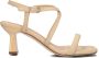 Strappy Sandals bruin Tinten Mancil Sandalen Dames Beige - Thumbnail 2