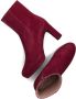 UNISA Enkellaarsjes Dames Meque Maat: 36 Materiaal: Suède Kleur: Rood - Thumbnail 2