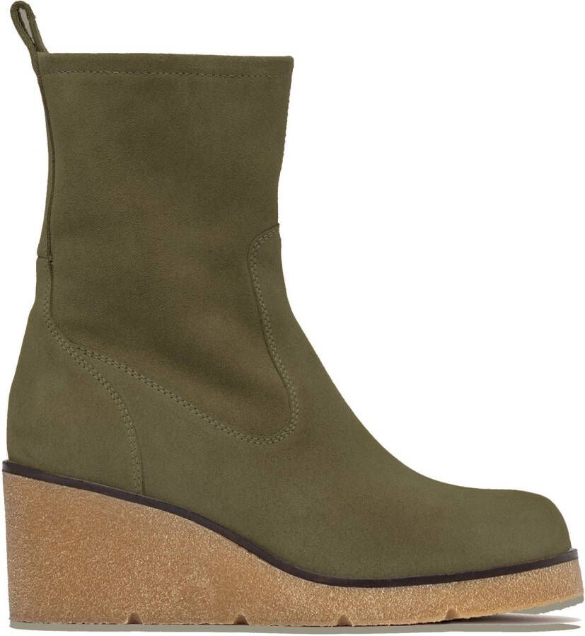Unisa MISS_F25_BS Dames Laarzen OLIVE