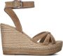 UNISA Dames Munjal Maat: 36 Materiaal: Suède Kleur: Taupe - Thumbnail 2