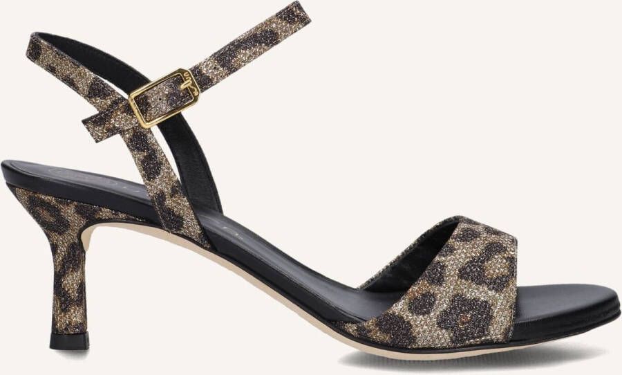 UNISA Sandalen met Hak Dames Nahia Maat: 37 Materiaal: Textiel Kleur: Bruin - Foto 2