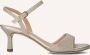 UNISA Dames Nahia Maat: 37 Materiaal: Textiel Kleur: Goud - Thumbnail 2
