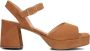 UNISA Dames Ney Maat: 37 Materiaal: Suède Kleur: Camel - Thumbnail 2