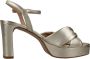 Unisa ONOA_25_LMT PLATINO dames sandalen gekleed metallic - Thumbnail 2