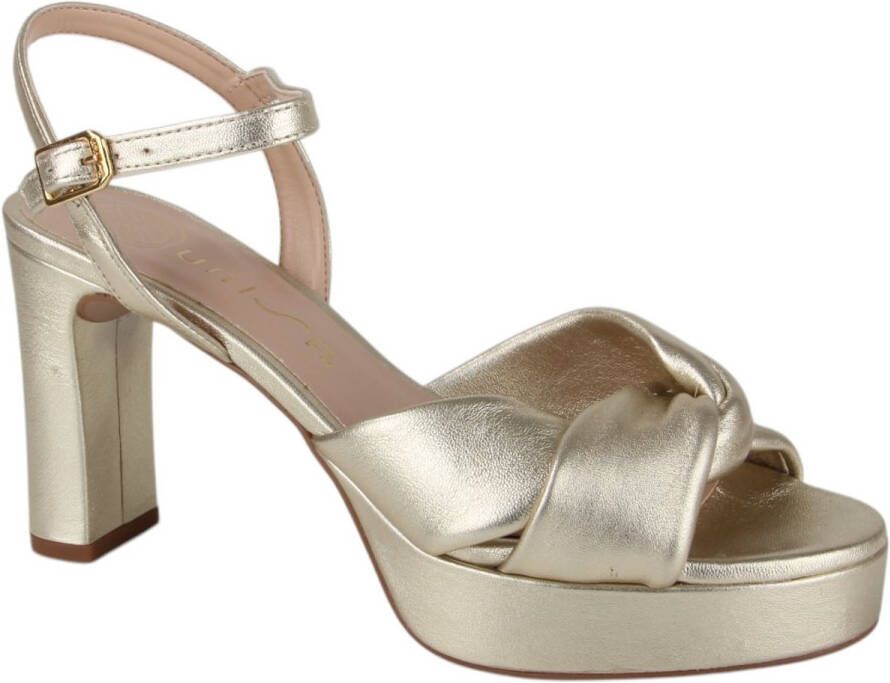 Unisa ONOA_25_LMT PLATINO dames sandalen gekleed metallic