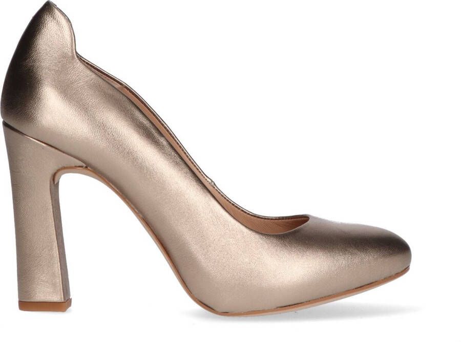 Unisa Pascual Pumps High Heels Schoenen Hoge Hak Dames Brons